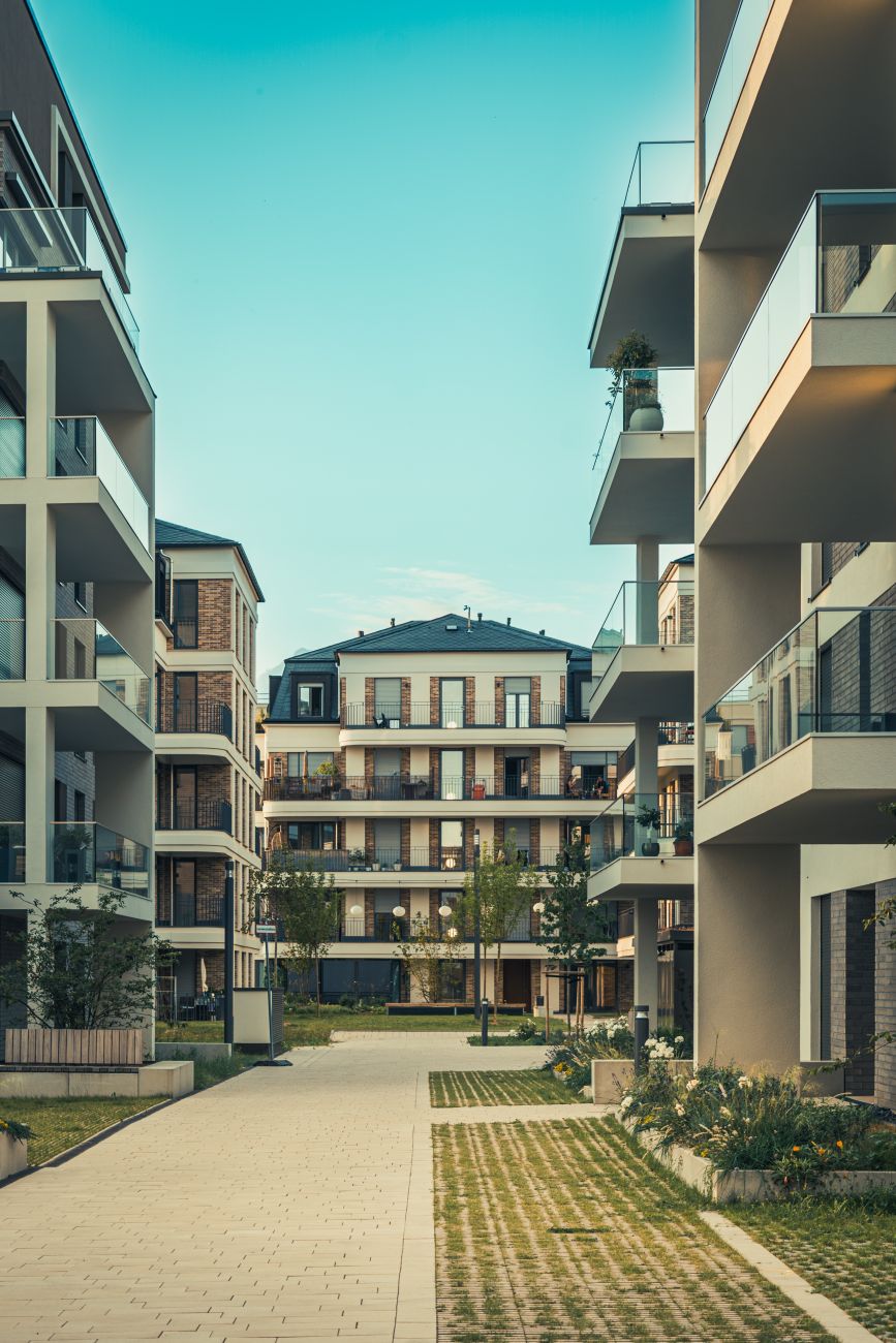 Modern high-rise residential construction in Argentina