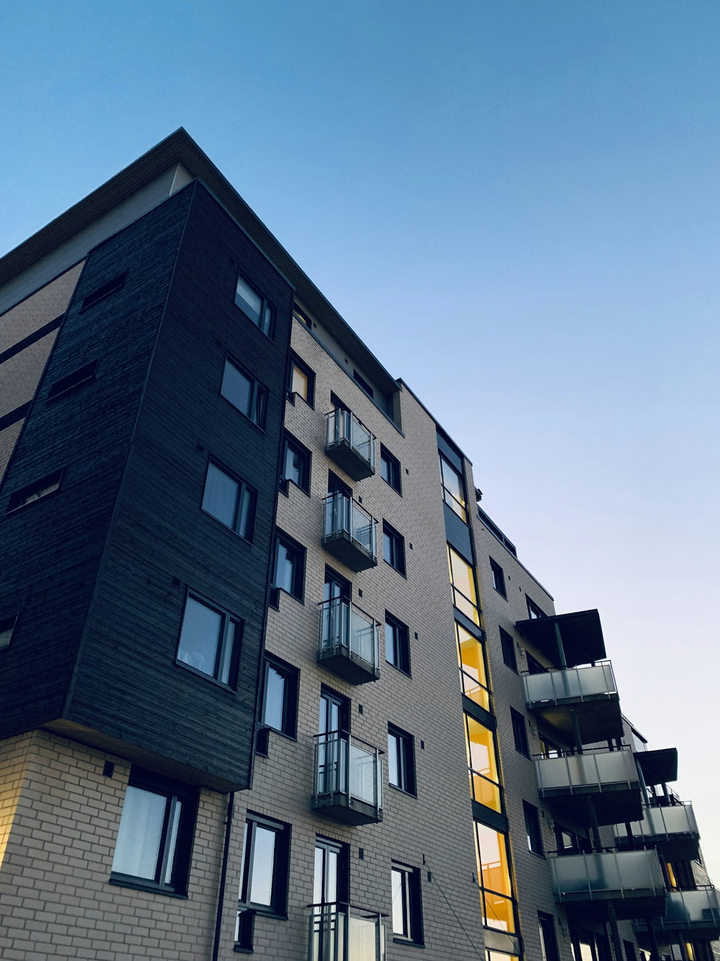 Modern high-rise residential building in Argentina